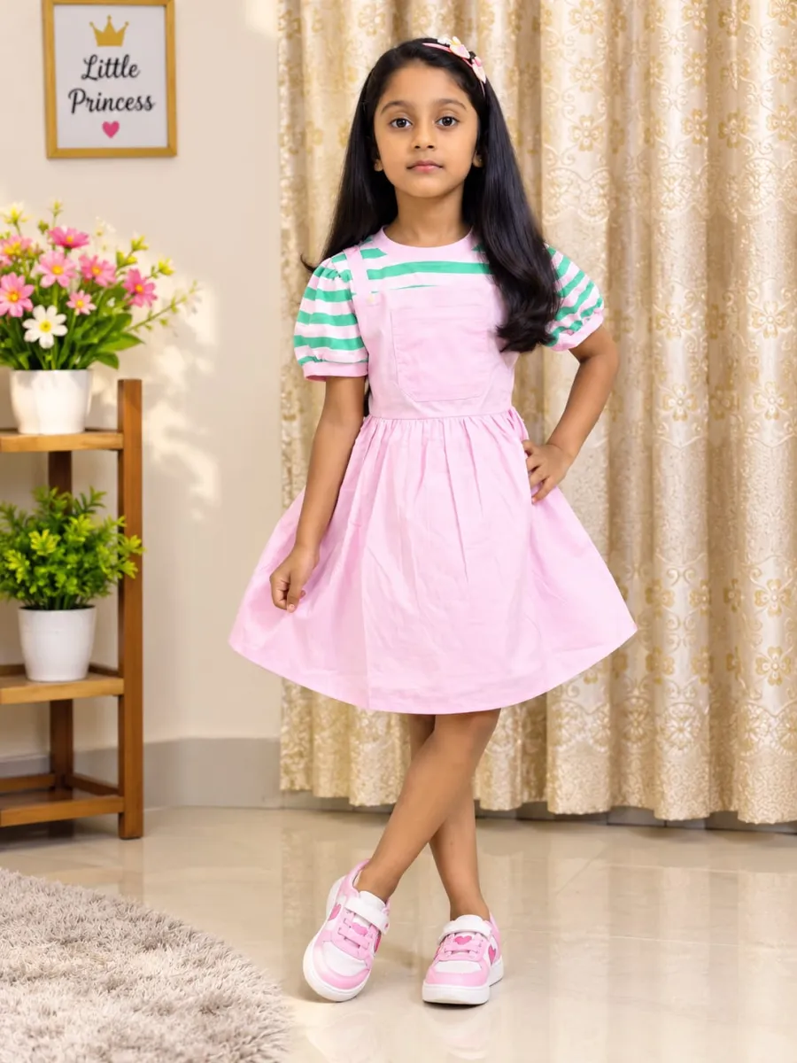Girls’ Fancy Cotton Frock - 03